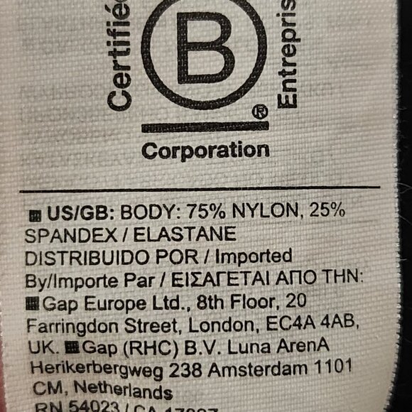 Athleta Black Buttery Soft Ultra High Rise Elation Tights 25" - Picture 8 of 9